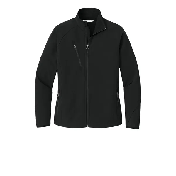 Port Authority Ladies Textured Soft Shell Jacket.... from ASI 84863 SanMar