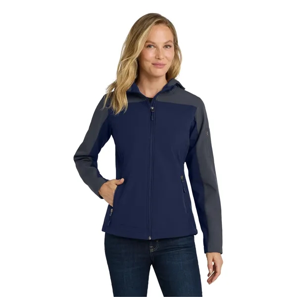 Port Authority Ladies Hooded Core Soft Shell Jacket.... from ASI 84863 SanMar