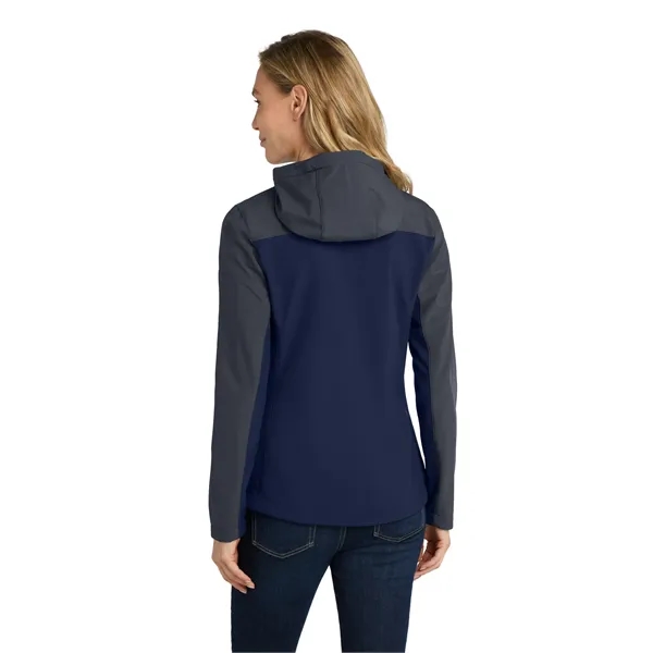 Port Authority Ladies Hooded Core Soft Shell Jacket.... from ASI 84863 SanMar