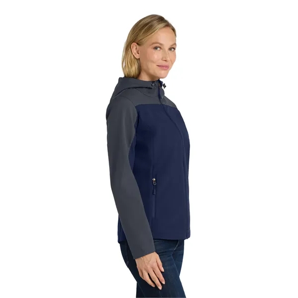 Port Authority Ladies Hooded Core Soft Shell Jacket.... from ASI 84863 SanMar
