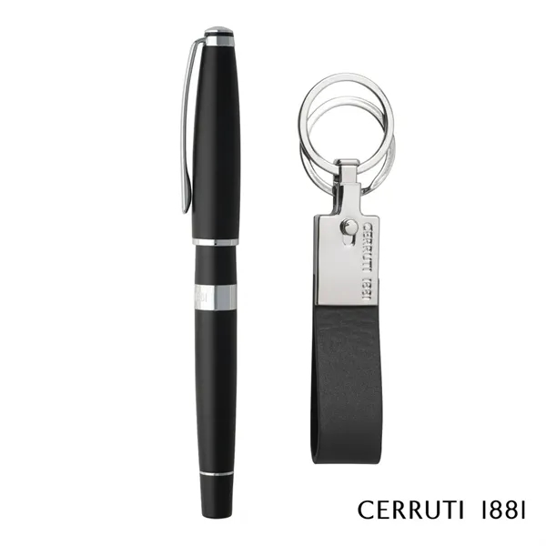 Cerruti 1881® Bicolore Rollerball Pen & Zoon Key Ring Gift Set... from ASI 84592 St Regis Group