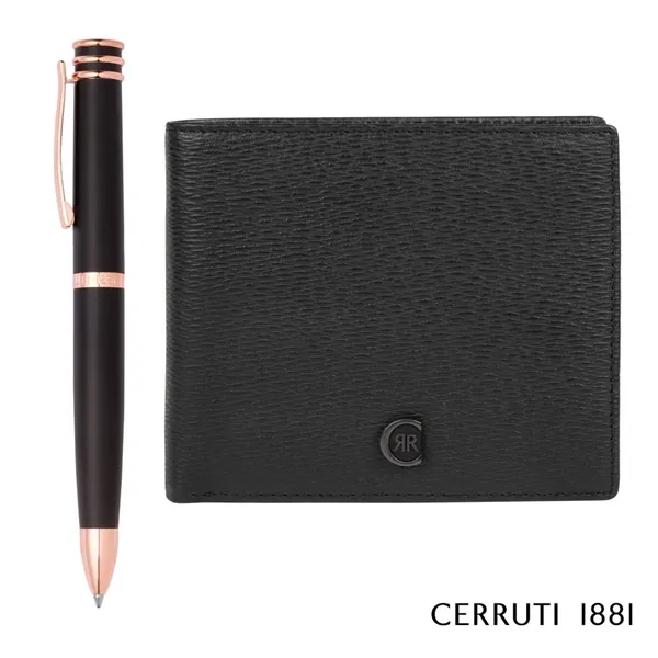 Cerruti 1881® Bond Card Wallet & Austin Ballpoint Pen Gift Set... from ASI 84592 St Regis Group