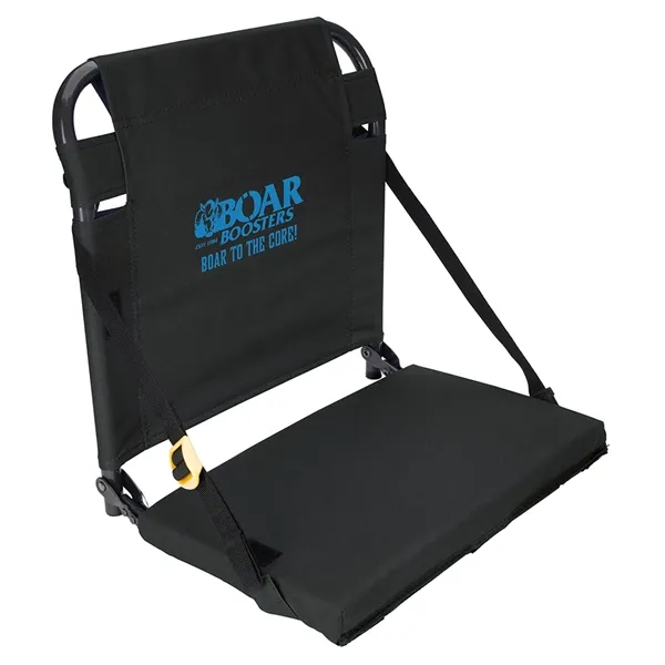 The BleacherBack stadium seat offers lightweight comfort, quick setup, and easy... from ASI 38120 Ball Pro / Diversified Quality Kitchenware