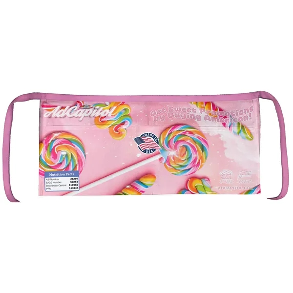 Sublimated 18 inch wide by 9 inch tall waist apron with... from ASI 31260 AdCapitol