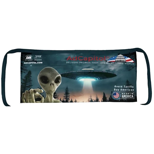 Sublimated 18 inch wide by 9 inch tall waist apron with... from ASI 31260 AdCapitol