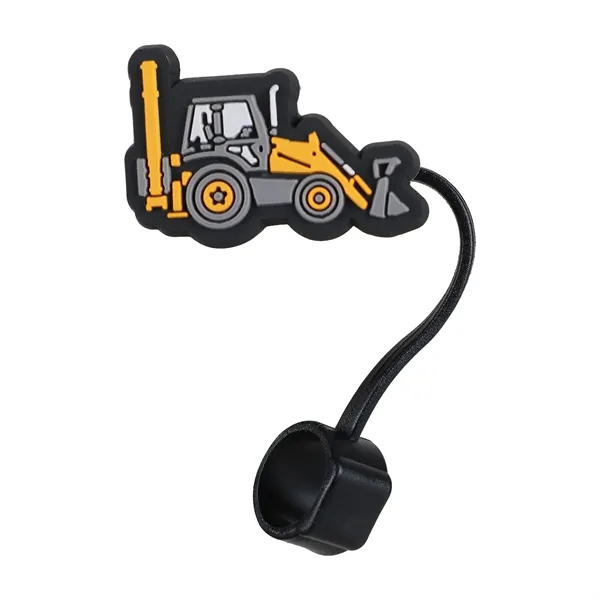 1" PVC Straw Topper for parties, promos, and playful sips.... from ASI 61966 HPG / BCG Creations HPG Gold