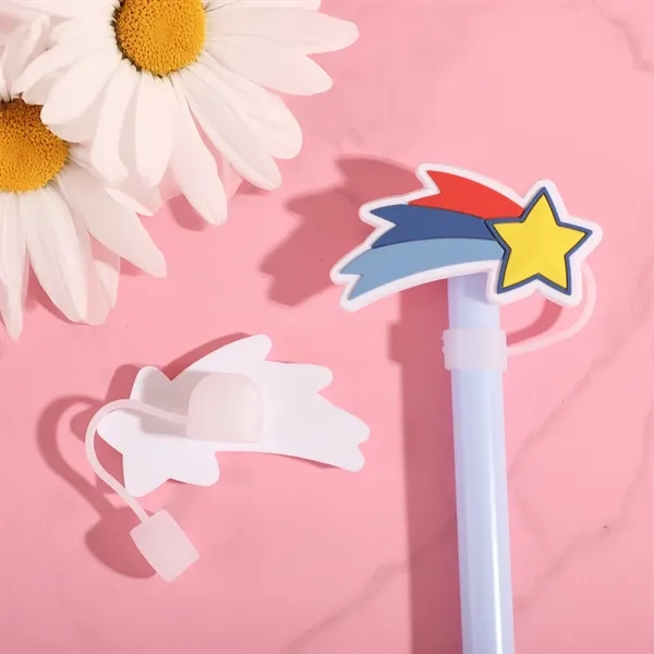 2" PVC Straw Topper for parties, promos, and playful sips.... from ASI 61966 HPG / BCG Creations HPG Gold