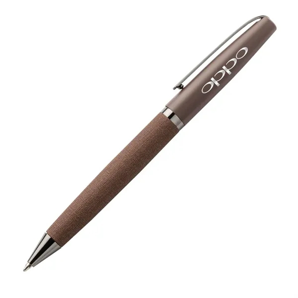 The Alethea Textured Metal Pen is a pen of weight and... from ASI 84592 St Regis Group