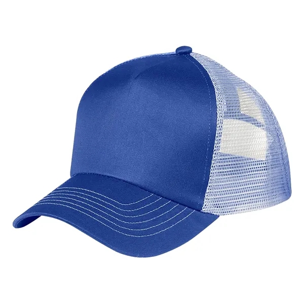 5 Panel Mesh Back Price Buster Cap.  100% Brushed Cotton... from ASI 61125 Hit Promotional Products / Hit®