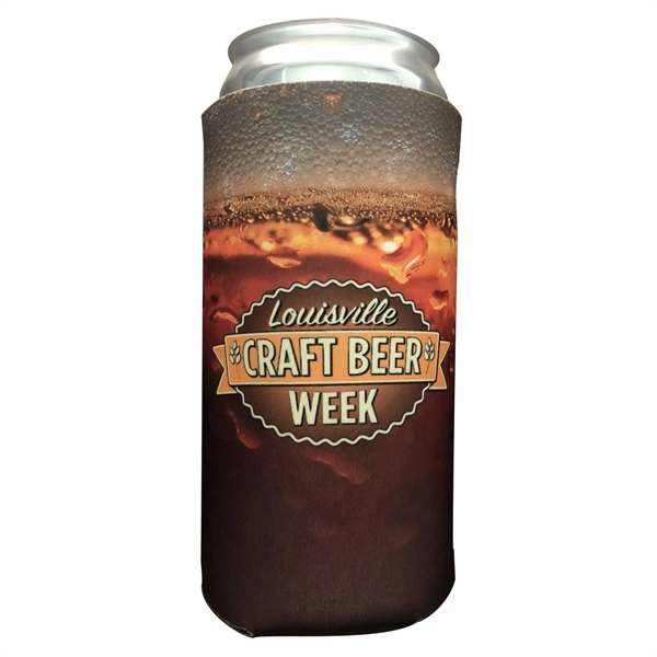 The 32 oz. Crowler Can Cooler with Four Color Process will... from ASI 61966 HPG / Best Promotions USA