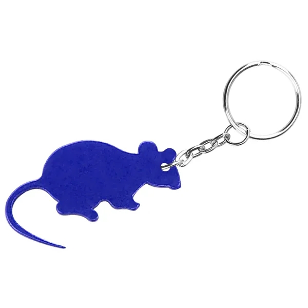 Rat / Mouse shape bottle opener with key chain.... from ASI 74585 Nu Promo International / Nu Promo Line
