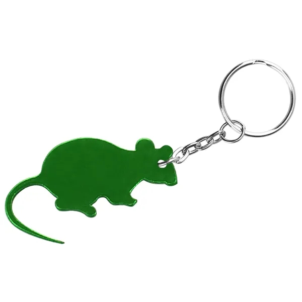 Rat / Mouse shape bottle opener with key chain.... from ASI 74585 Nu Promo International / Nu Promo Line
