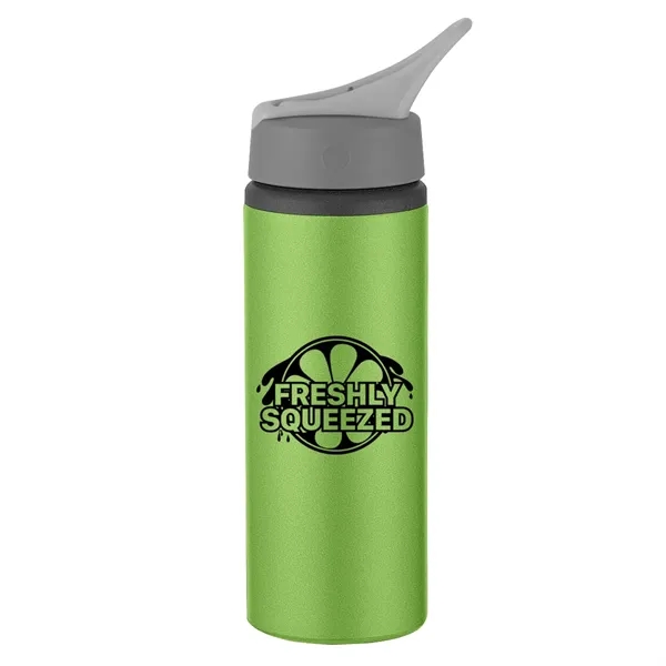 25 oz. Aluminum bike bottle with screw on, spill-resistant sip top... from ASI 61125 Hit Promotional Products / Hit®
