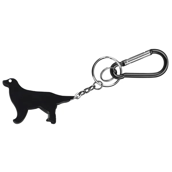 Dog shape bottle opener with key chain.... from ASI 74585 Nu Promo International / Nu Promo Line