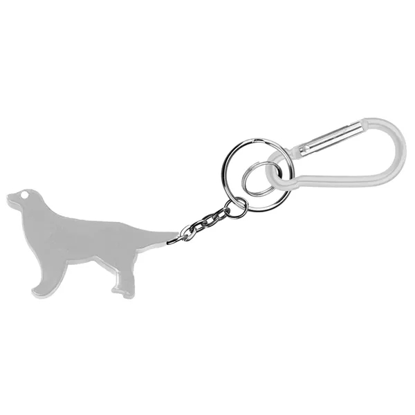 Dog shape bottle opener with key chain.... from ASI 74585 Nu Promo International / Nu Promo Line