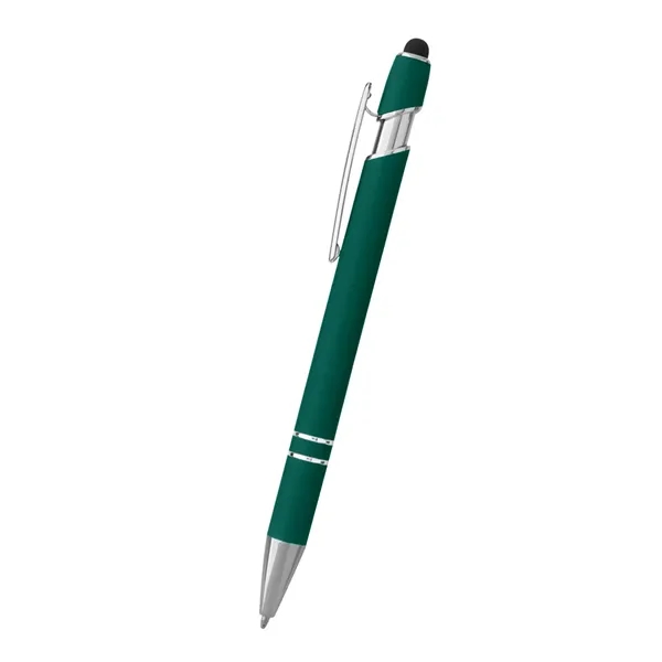 Aluminum ballpoint pen with stylus on top.... from ASI 61125 Hit Promotional Products / Hit®