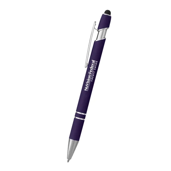 Aluminum ballpoint pen with stylus on top.... from ASI 61125 Hit Promotional Products / Hit®