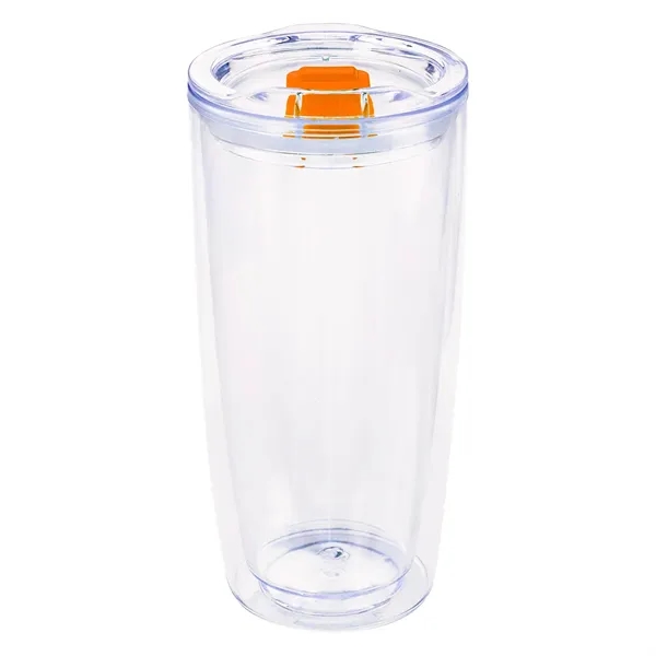BPA free 19 oz. tumbler with acrylic outer and inner double... from ASI 61125 Hit Promotional Products / Hit®
