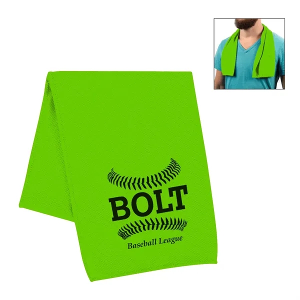 Cooling sport towel for keeping cool when active or on a... from ASI 61125 Hit Promotional Products / Hit®