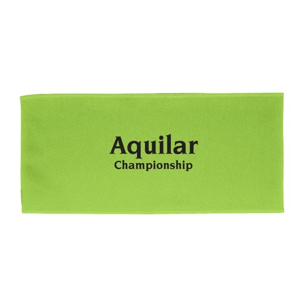 9" x 4 1/2" cooling headband made from recycled RPET materials.... from ASI 61125 Hit Promotional Products / Hit®