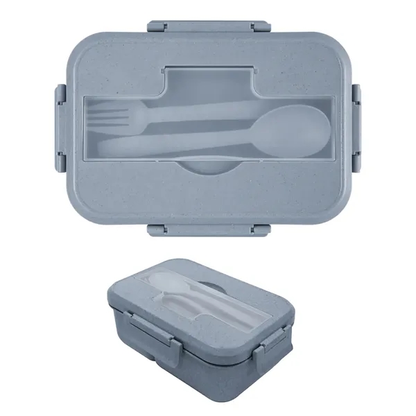 3" x 5.75" x 8.5" harvest Bento Box made from plant... from ASI 61125 Hit Promotional Products / Hit®