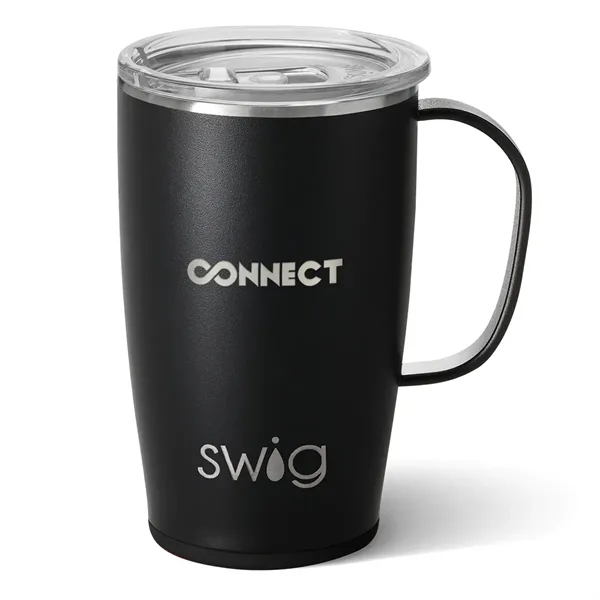 18 ounce insulated stainless steel Swig Life™ tumbler with lid and... from ASI 61125 Hit Promotional Products / Hit®