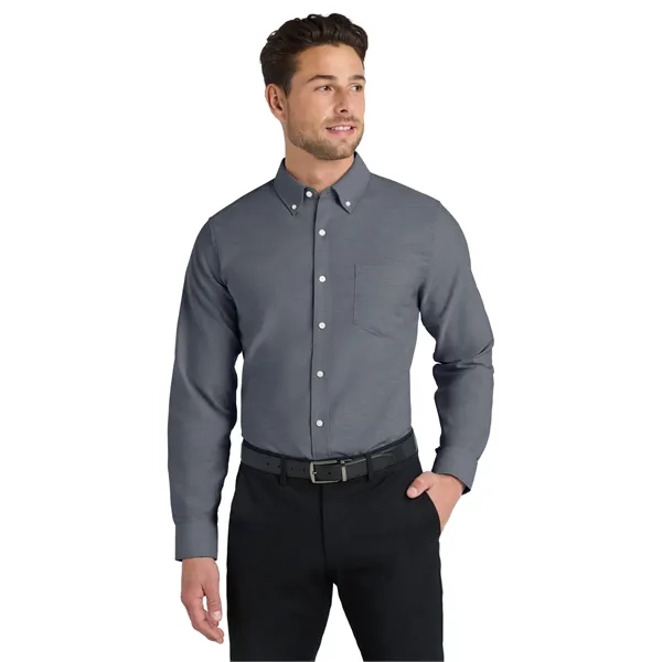 Port Authority Tall SuperPro Oxford Shirt.... from ASI 84863 SanMar