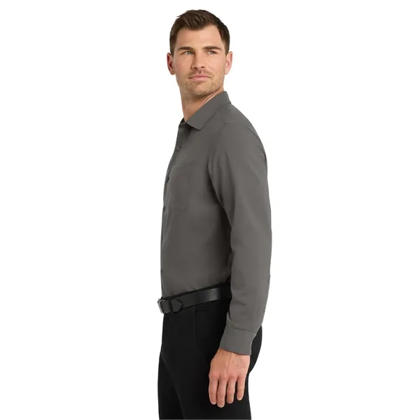 Port Authority Long Sleeve Performance Staff Shirt... from ASI 84863 SanMar