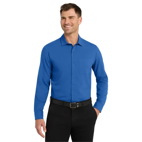 Port Authority Long Sleeve Performance Staff Shirt... from ASI 84863 SanMar