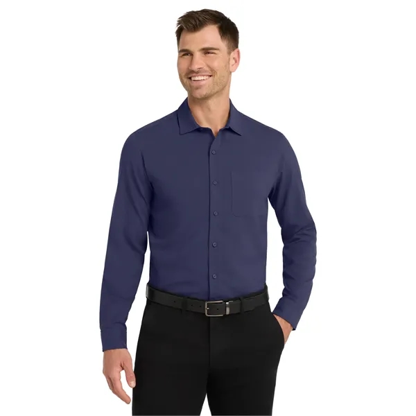 Port Authority Long Sleeve Performance Staff Shirt... from ASI 84863 SanMar