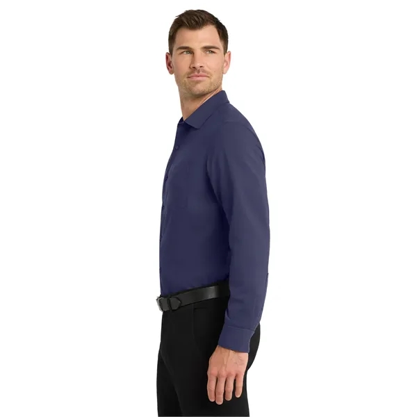 Port Authority Long Sleeve Performance Staff Shirt... from ASI 84863 SanMar