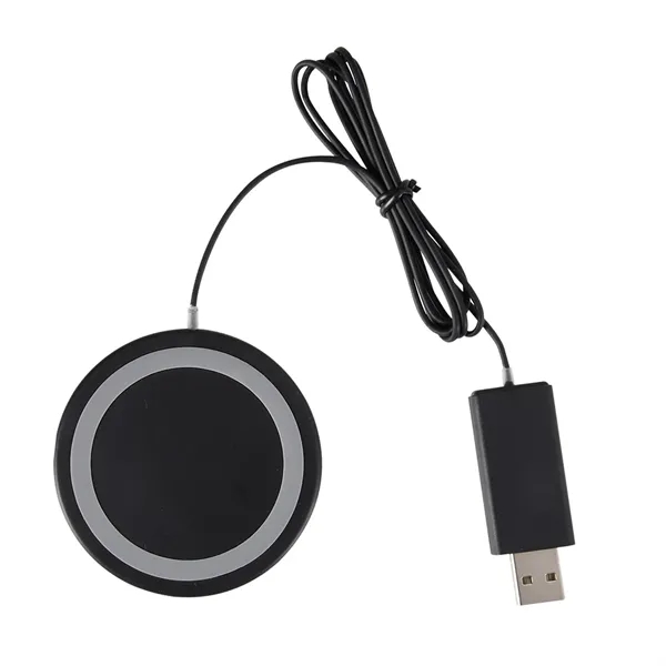 5W QI Round Wireless Charging Pad... from ASI 79535 Primetime / Primetime