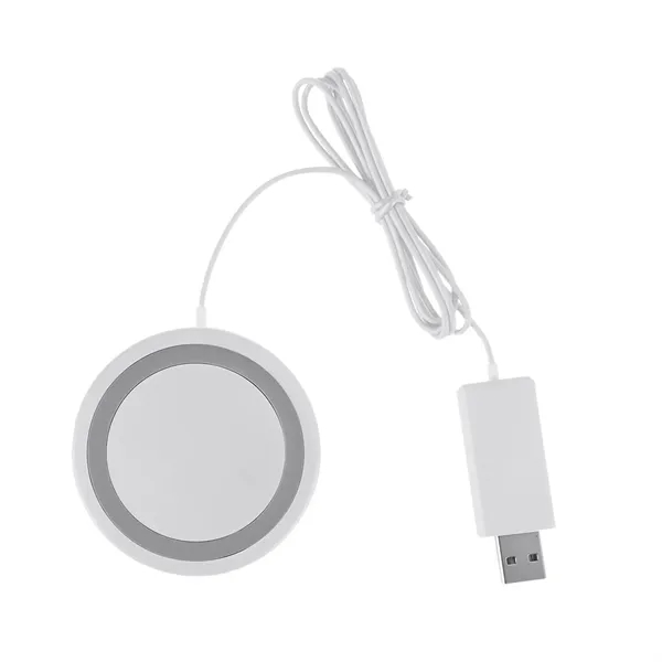 5W QI Round Wireless Charging Pad... from ASI 79535 Primetime / Primetime