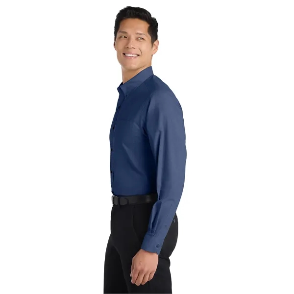 Port Authority Tall Crosshatch Easy Care Shirt.... from ASI 84863 SanMar