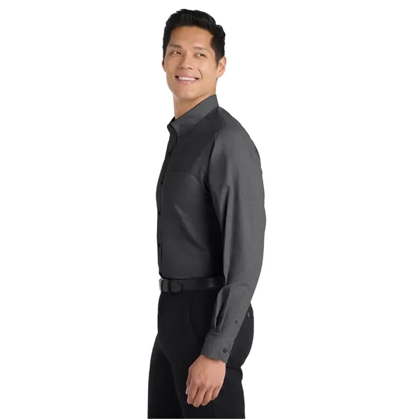 Port Authority Tall Crosshatch Easy Care Shirt.... from ASI 84863 SanMar