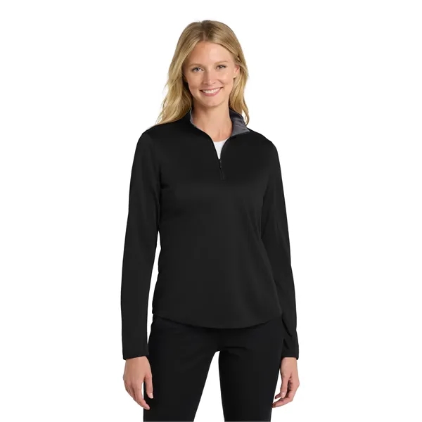 Port Authority Ladies Silk Touch Performance 1/4-Zip... from ASI 84863 SanMar