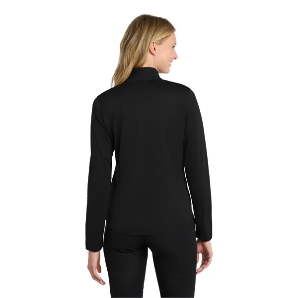 Port Authority Ladies Silk Touch Performance 1/4-Zip... from ASI 84863 SanMar