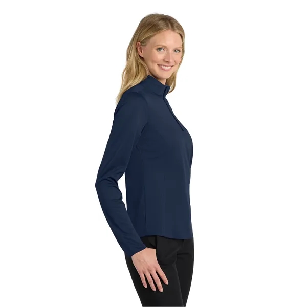 Port Authority Ladies Silk Touch Performance 1/4-Zip... from ASI 84863 SanMar