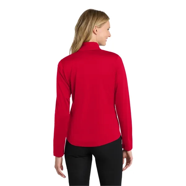 Port Authority Ladies Silk Touch Performance 1/4-Zip... from ASI 84863 SanMar
