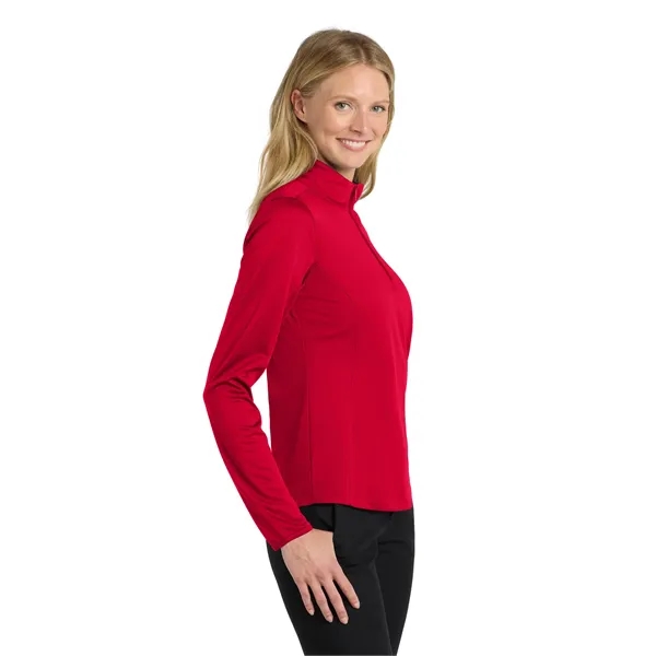 Port Authority Ladies Silk Touch Performance 1/4-Zip... from ASI 84863 SanMar