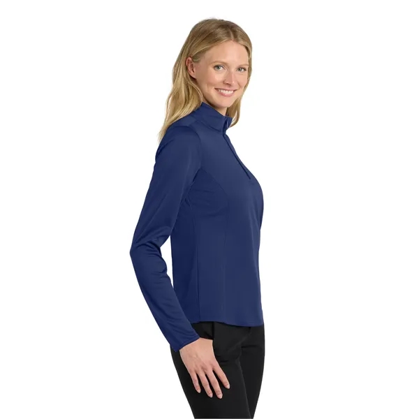 Port Authority Ladies Silk Touch Performance 1/4-Zip... from ASI 84863 SanMar