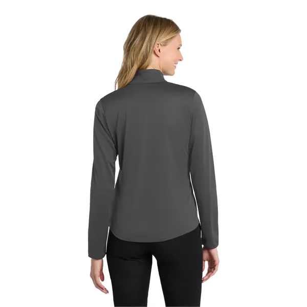 Port Authority Ladies Silk Touch Performance 1/4-Zip... from ASI 84863 SanMar