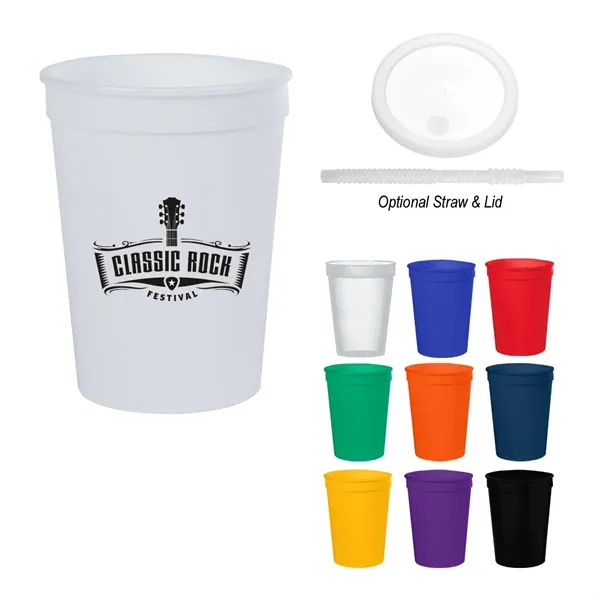 12 oz. plastic stadium cup.... from ASI 61125 Hit Promotional Products / Hit®