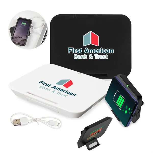 Non-Slip Wireless Charger Pad w/Phone Stand... from ASI 79535 Primetime / Primetime