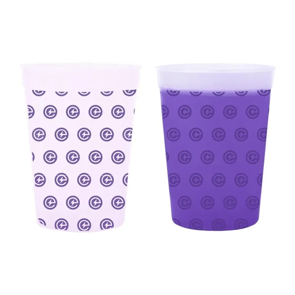 12 oz. color-changing plastic stadium cup.... from ASI 61125 Hit Promotional Products / Hit®