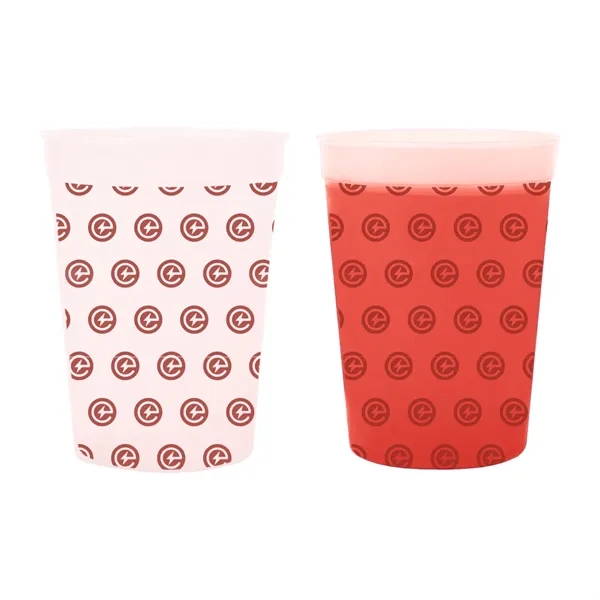 12 oz. color-changing plastic stadium cup.... from ASI 61125 Hit Promotional Products / Hit®