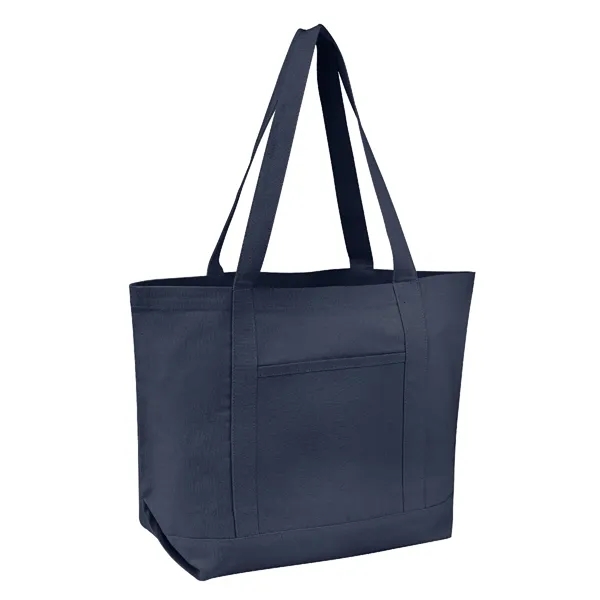 7" x 21" x 14" recycled cotton canvas tote bag with... from ASI 61125 Hit Promotional Products / Hit®