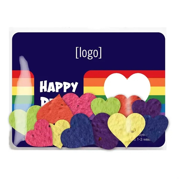 Gift pack features a recycled info card and plantable piece of... from ASI 40646 Bloomin Promotions / Bloomin' Promotions™