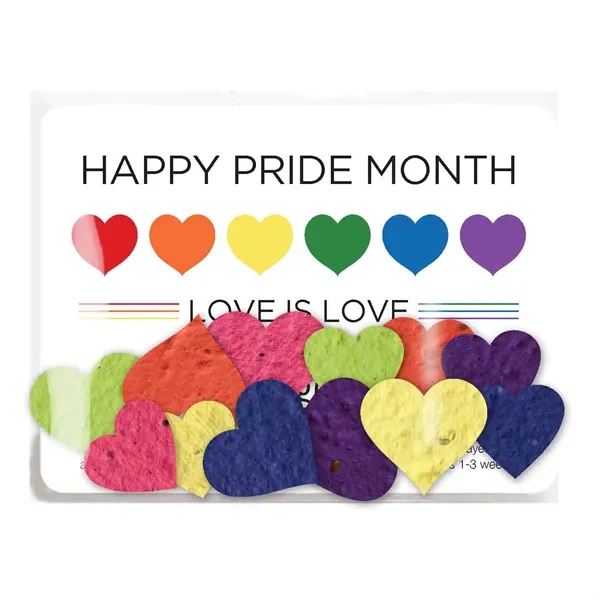 Gift pack features a recycled info card and plantable piece of... from ASI 40646 Bloomin Promotions / Bloomin' Promotions™