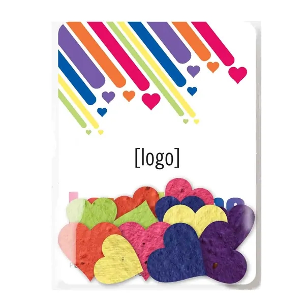 Gift pack features a recycled info card and plantable piece of... from ASI 40646 Bloomin Promotions / Bloomin' Promotions™